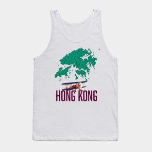 Hong Kong Map Tank Top